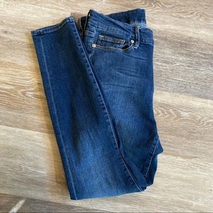 Good American Good Legs High Rise Skinny Jeans in Medium Blue 14/32